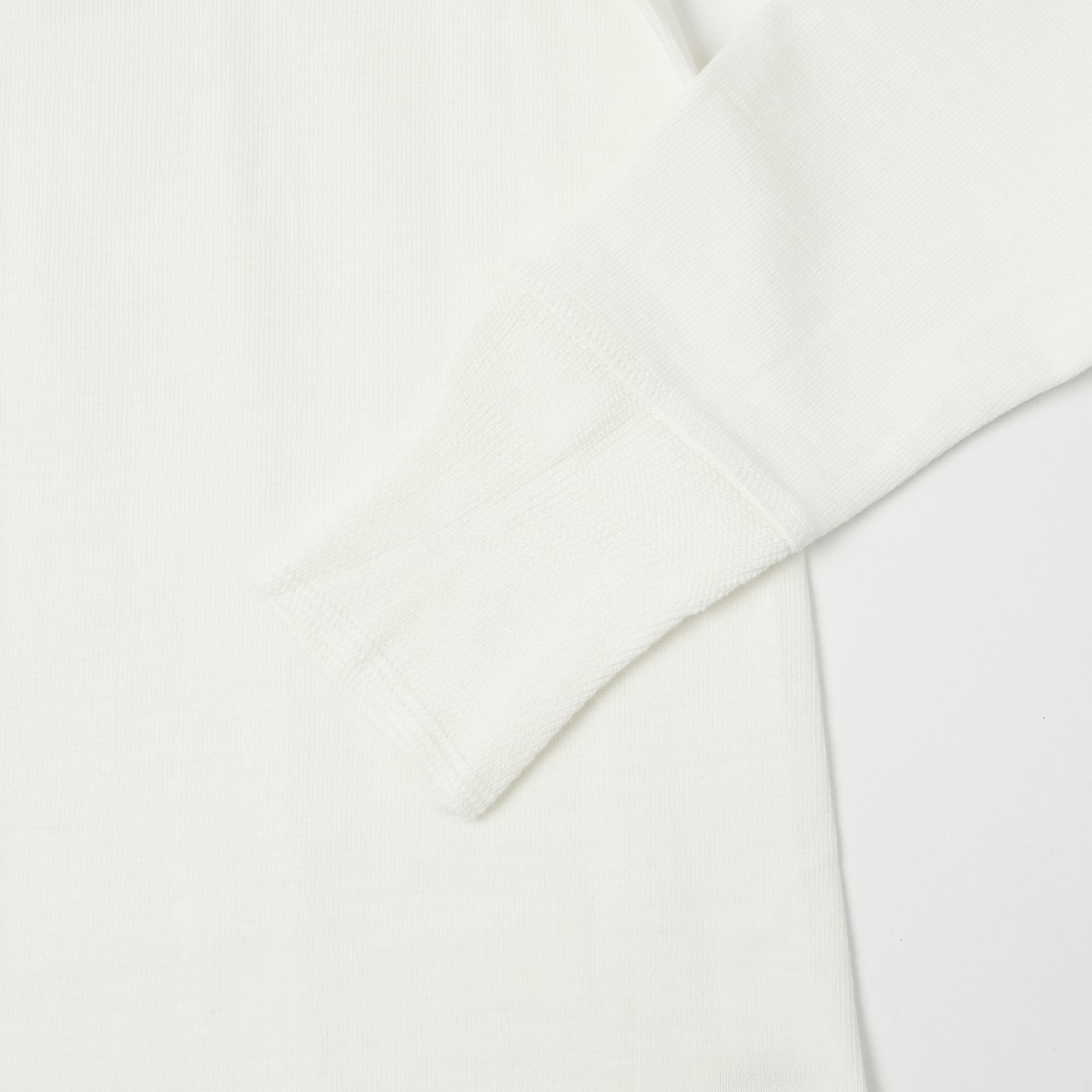 Merz b. Schwanen 2S04 Heavyweight Long Sleeve Henley - Nature