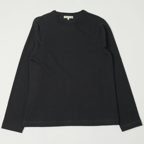 Merz b. Schwanen 2S18 Heavyweight Long Sleeve T-Shirt - Charcoal