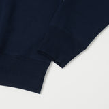 Merz b. Schwanen 343Z Half Zip Sweatshirt - Ink Blue