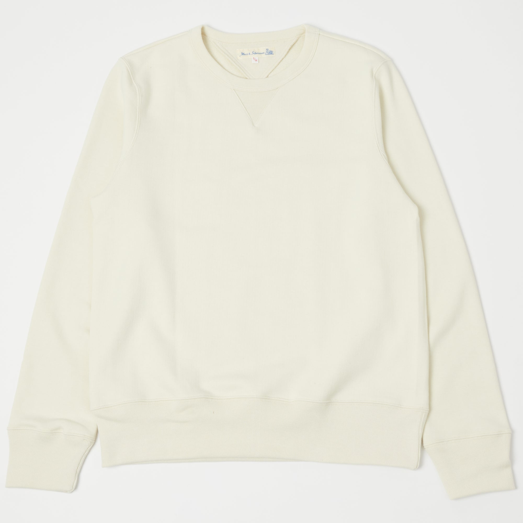 Merz b. Schwanen 346 Classic Sweatshirt - Oat