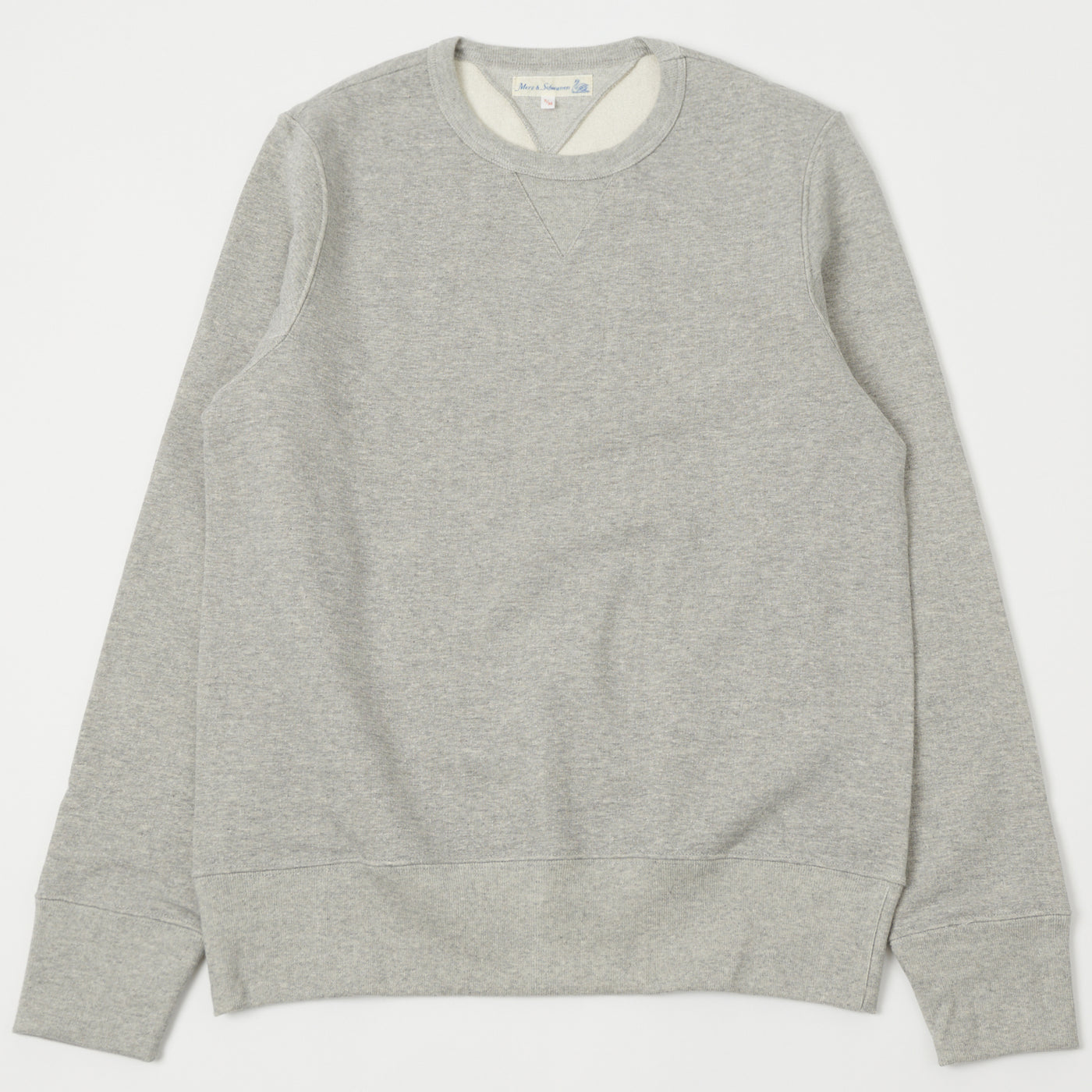 Merz b. Schwanen 346 Classic Sweatshirt - Grey Melange