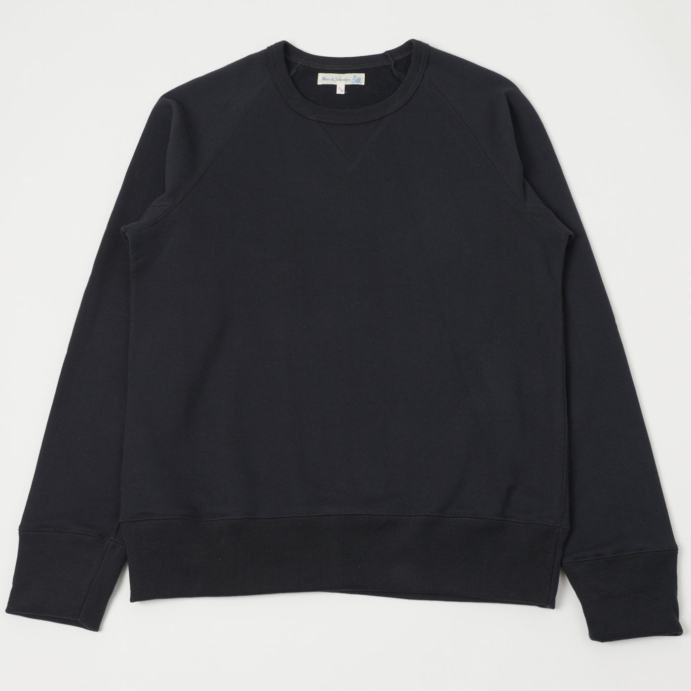 Merz b. Schwanen 349 Raglan Sleeve Sweatshirt - Charcoal