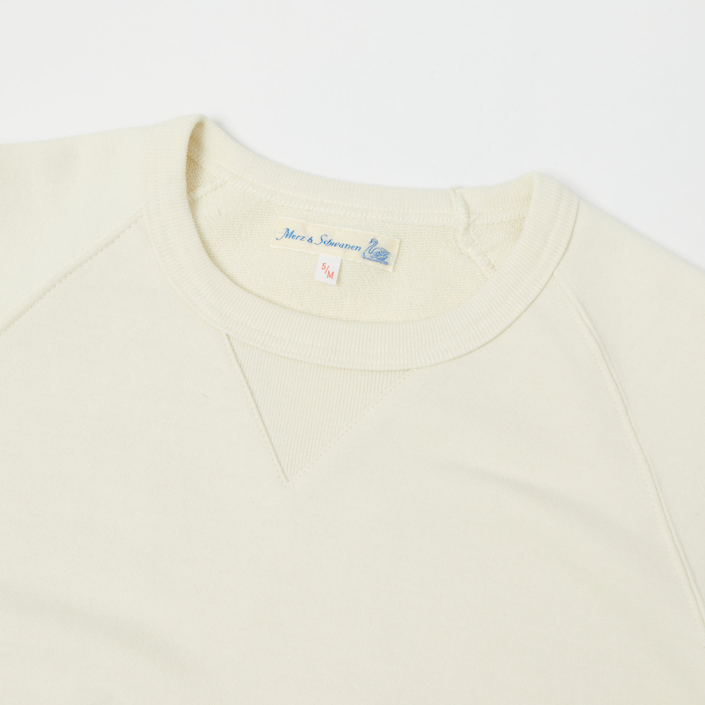 Merz b. Schwanen 349 Raglan Sleeve Sweatshirt - Oat