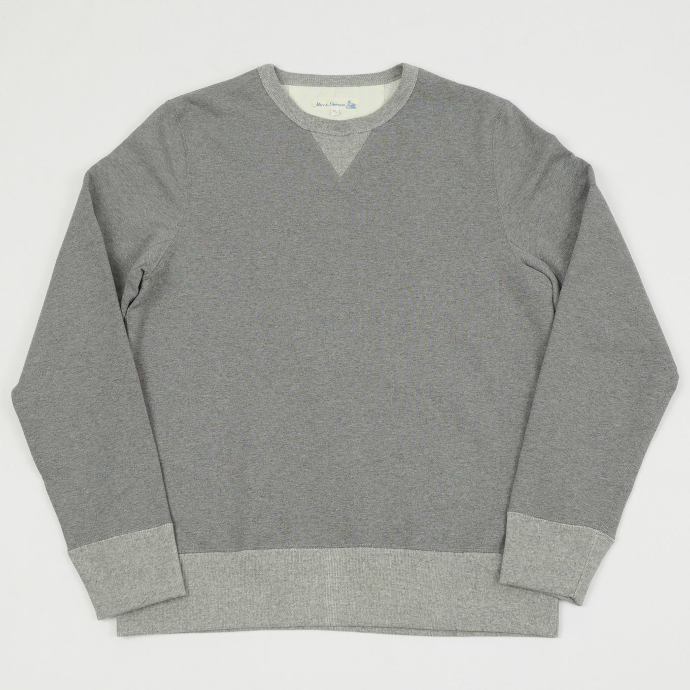 Merz b. Schwanen 346 Classic Sweatshirt - Anthra Melange