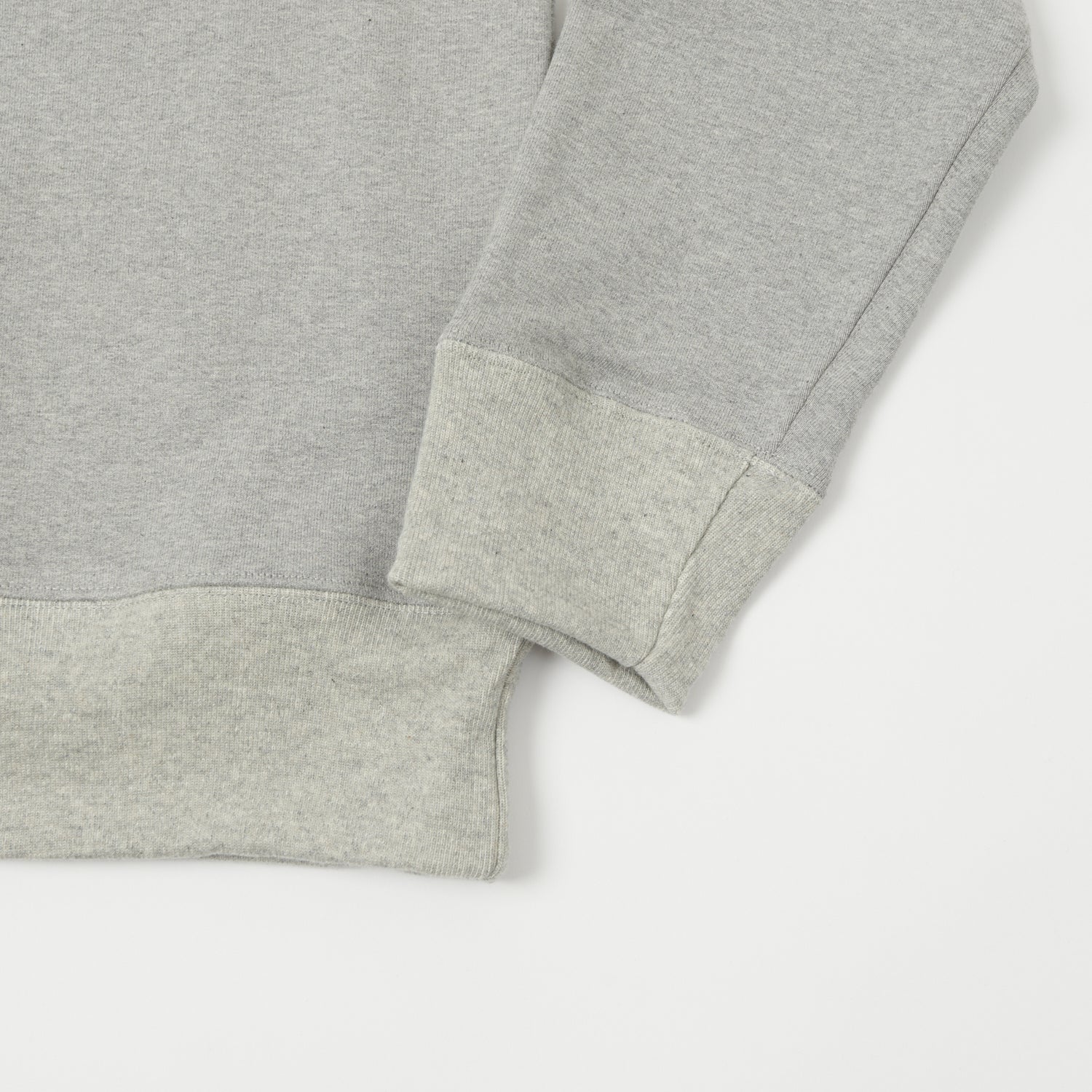 Merz b. Schwanen 3S48 Heavyweight Sweatshirt - Grey Melange