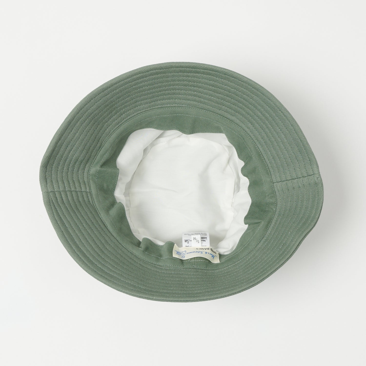 Merz b. Schwanen 'Good Basics' Bucket Hat - Green Stone