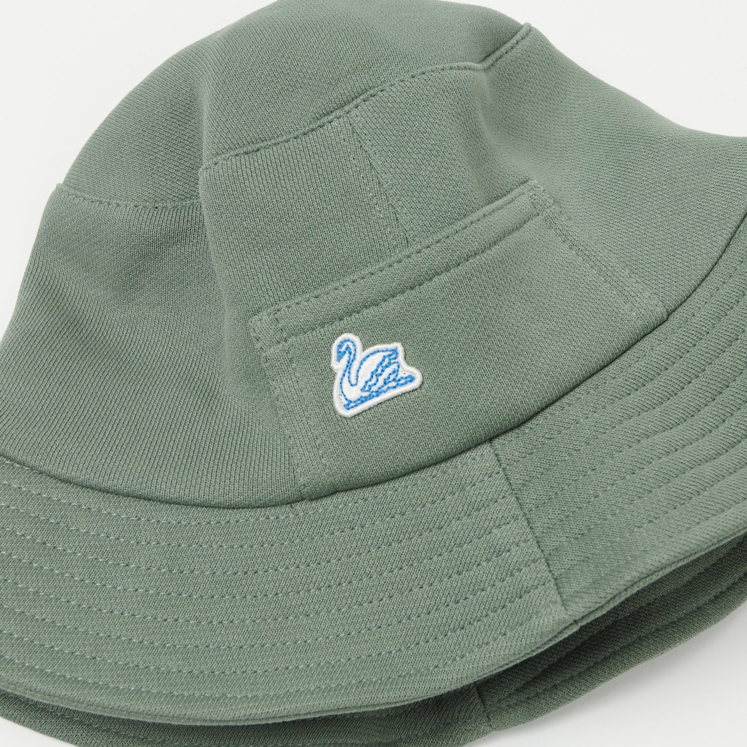 Merz b. Schwanen 'Good Basics' Bucket Hat - Green Stone