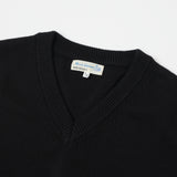 Merz b. Schwanen CCVE02 Knit Vest - Deep Black