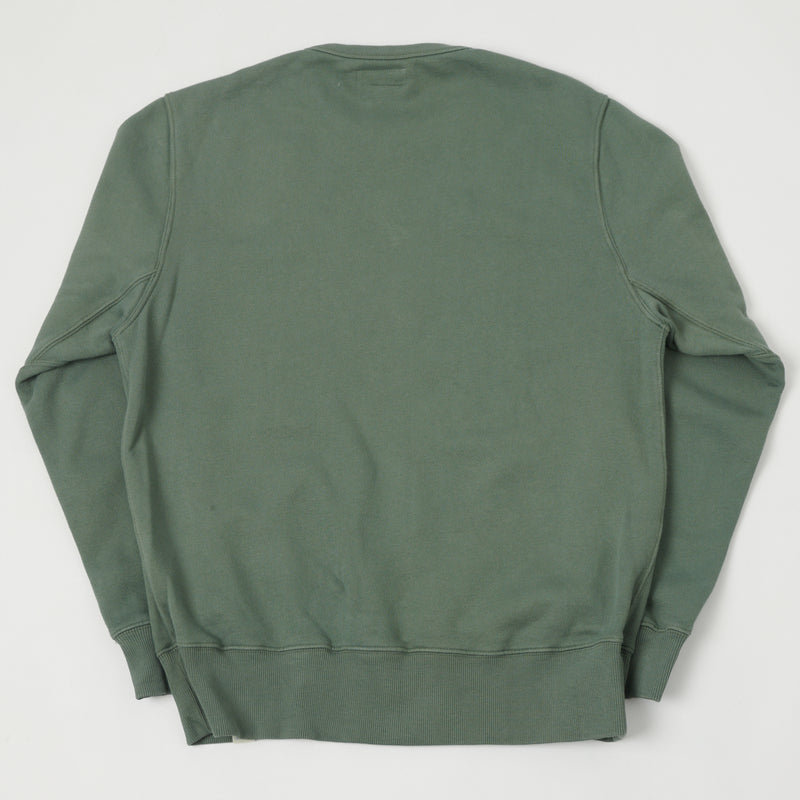 Merz b. Schwanen CSW28 Athletic Sweatshirt - Green Stone