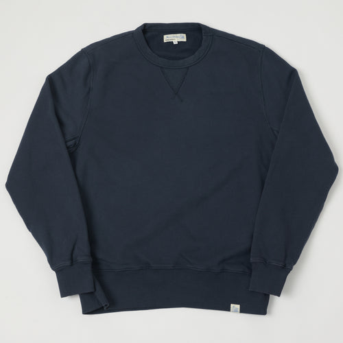 Merz b. Schwanen 'Good Basics' Athletic Sweatshirt - Denim Blue
