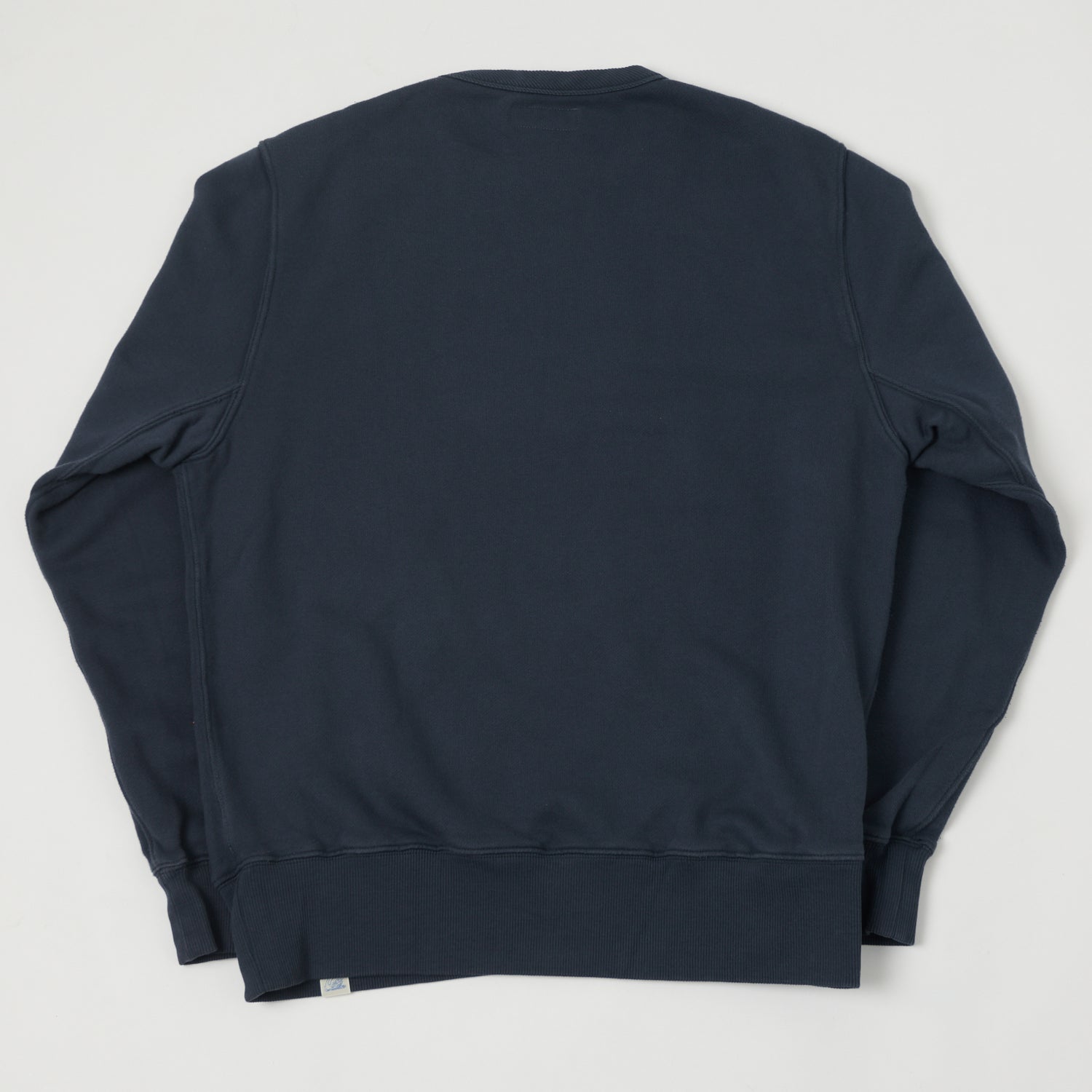 Merz b. Schwanen 'Good Basics' Athletic Sweatshirt - Denim Blue