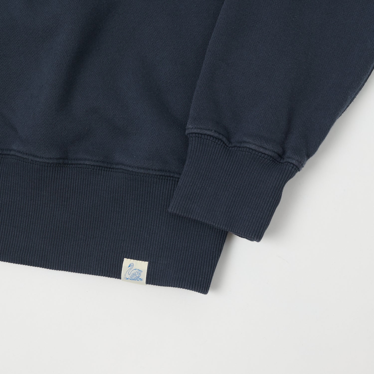 Merz b. Schwanen 'Good Basics' Athletic Sweatshirt - Denim Blue