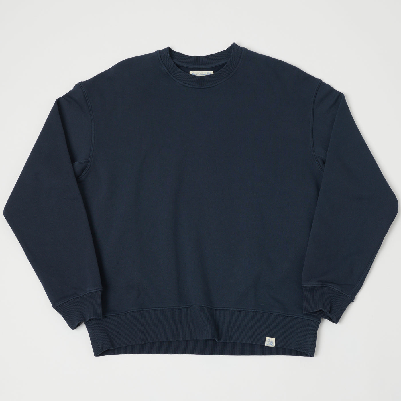 Merz b. Schwanen ''Good Basics' Oversized Sweatshirt - Denim Blue
