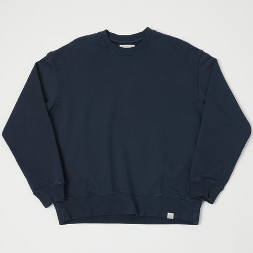 Merz b. Schwanen ''Good Basics' Oversized Sweatshirt - Denim Blue