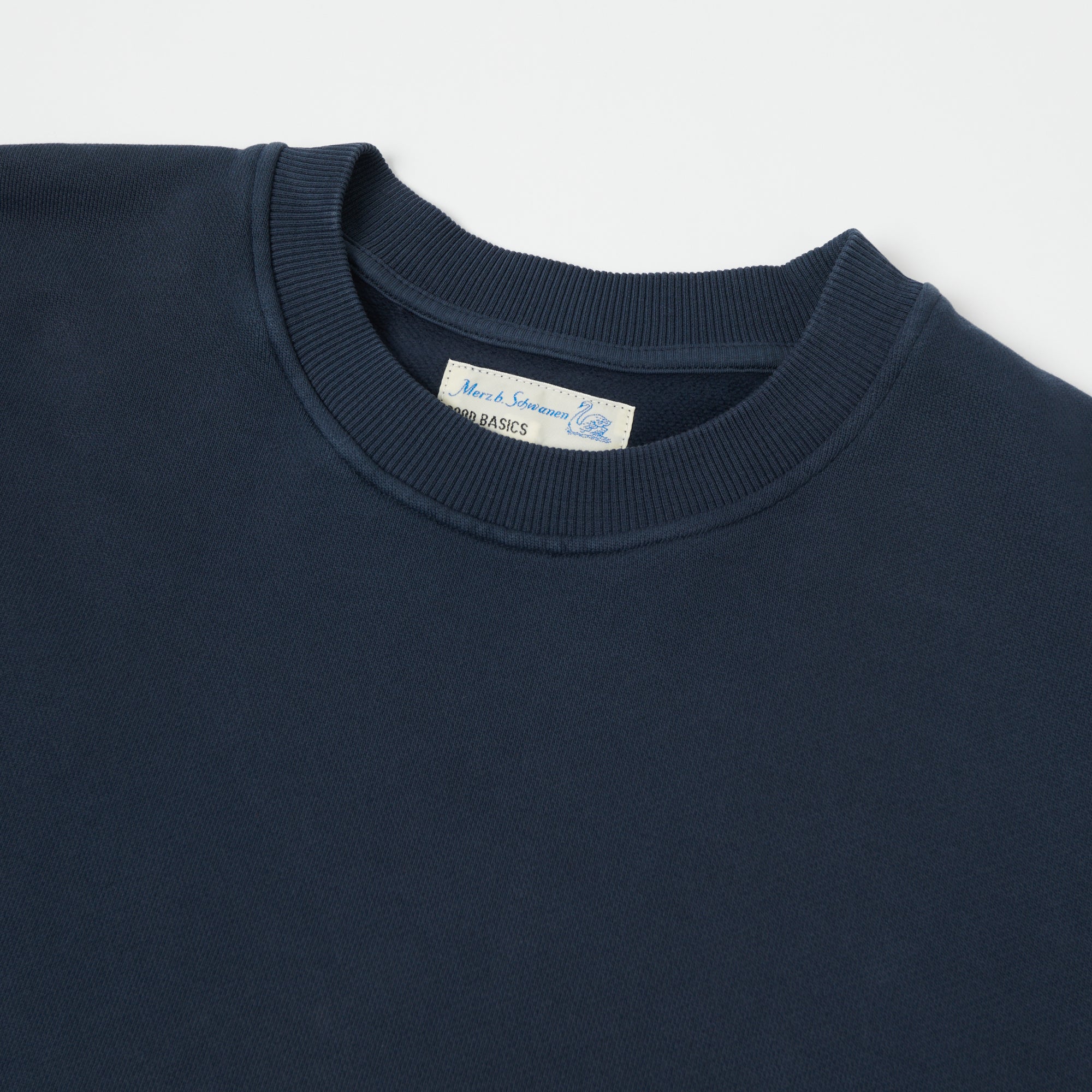 Merz b. Schwanen ''Good Basics' Oversized Sweatshirt - Denim Blue