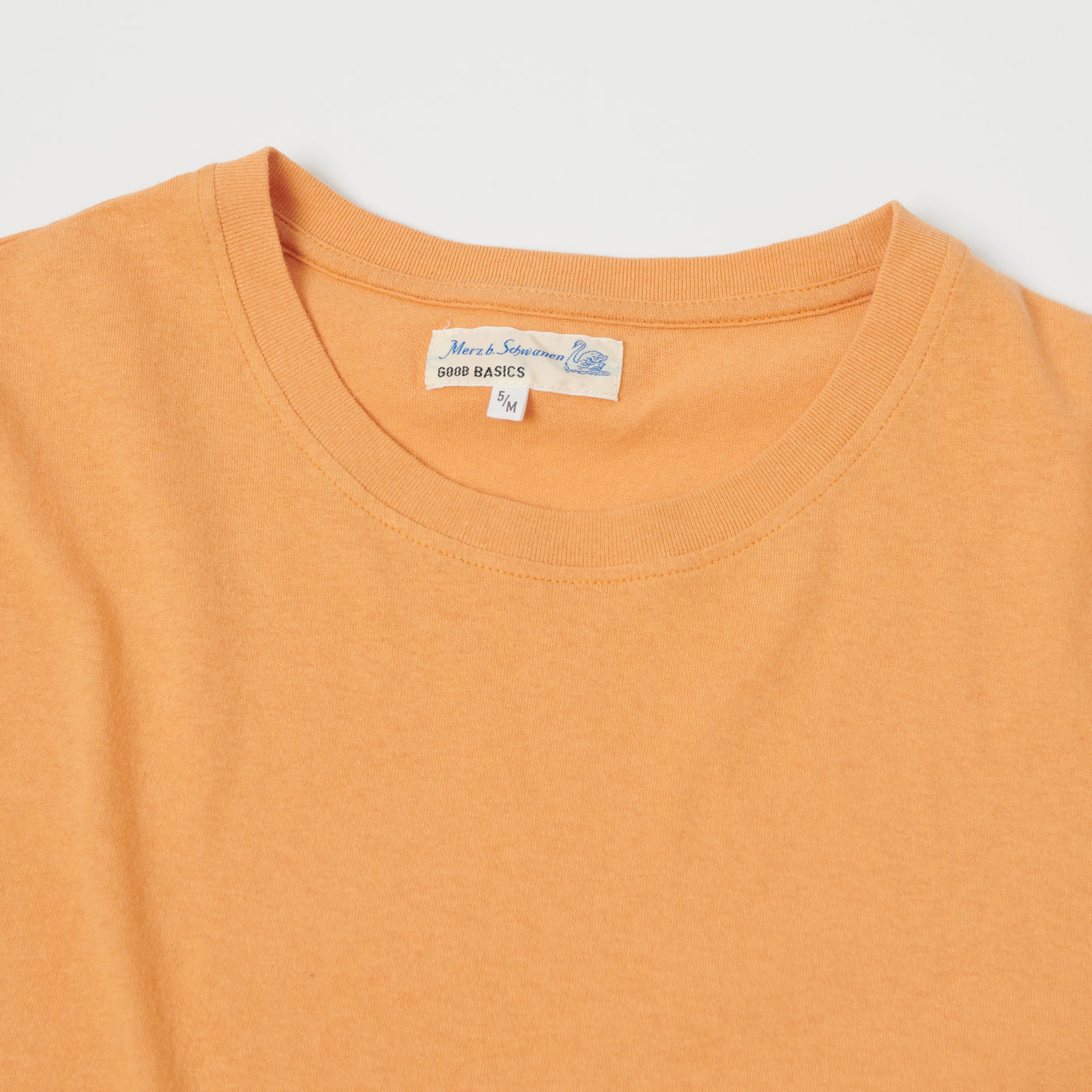 Merz b. Schwanen 'Good Basics' Vintage Wash T-Shirt - Ginger