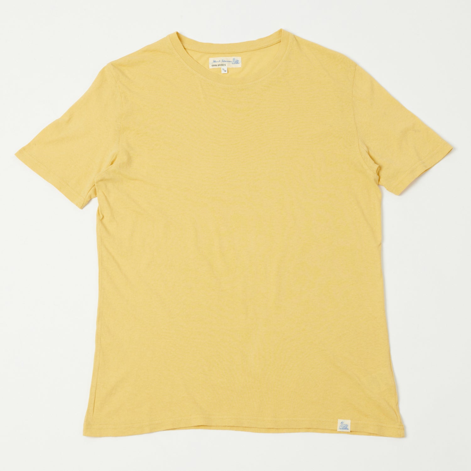 Merz B. Schwanen CT02VJ Crew Neck Tee - Sunshine | SON OF A STAG