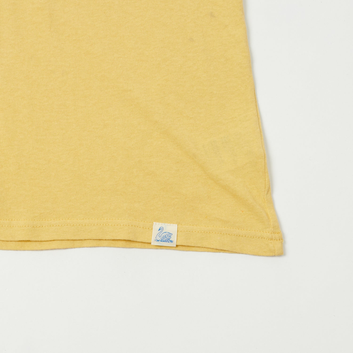Merz b. Schwanen 'Good Basics' Vintage Wash T-Shirt - Sunshine