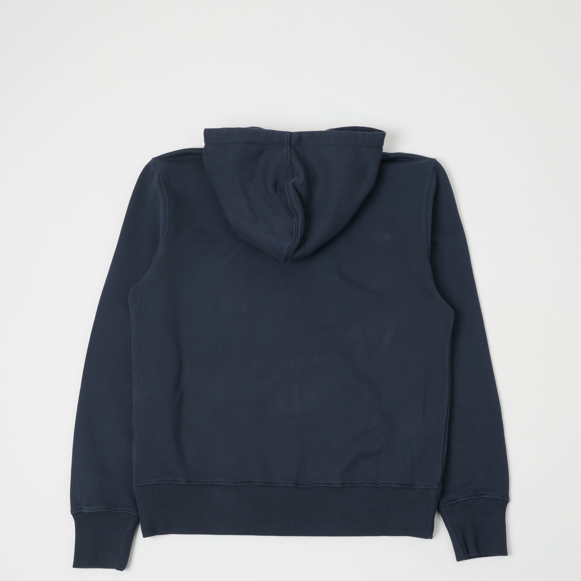 Merz b. Schwanen 'Good Basics' Full Zip Hoodie - Denim Blue