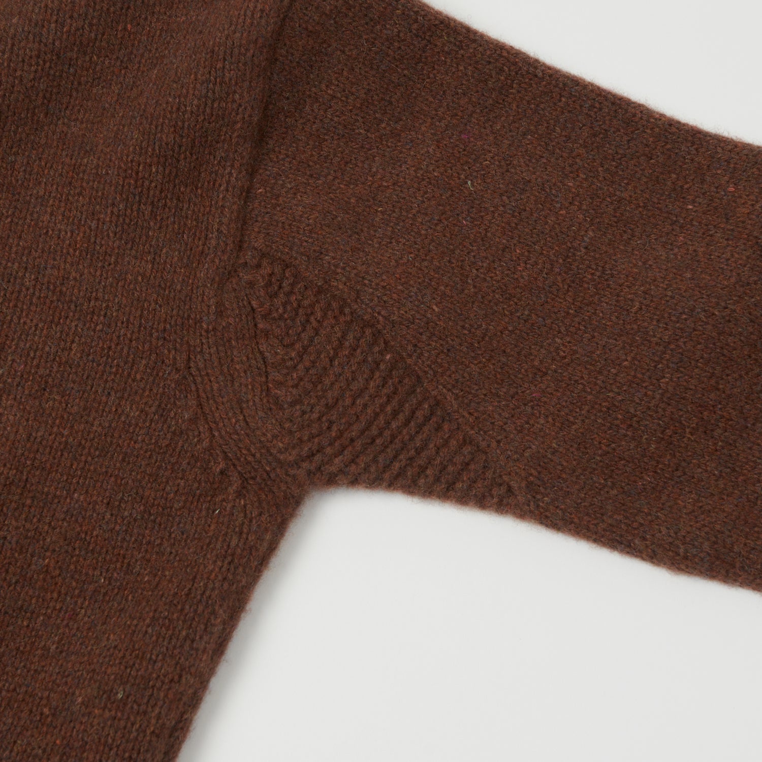 Merz b. Schwanen 'Good Basics' Wool Cashmere Knit Turtleneck - Chestnut