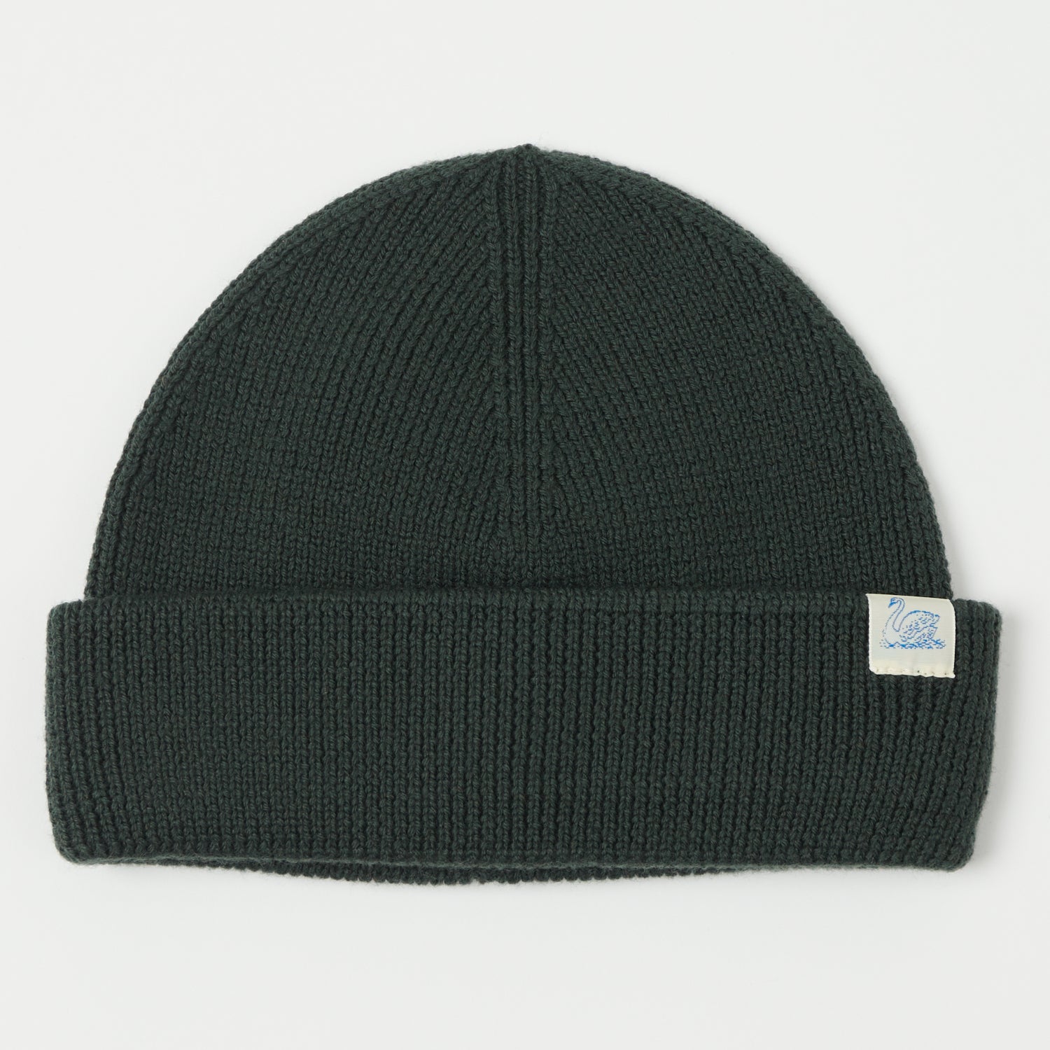 Merz b. Schwanen 'Good Basics' Classic Wool Beanie - Army