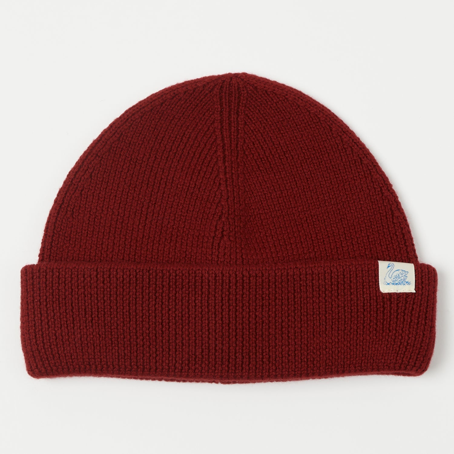 Merz b. Schwanen 'Good Basics' Classic Wool Beanie - Chilli