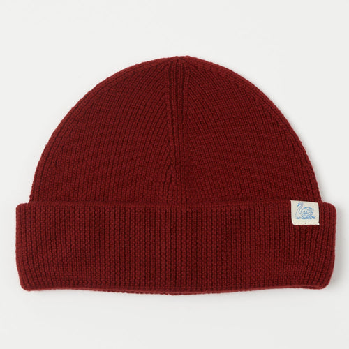 Merz b. Schwanen 'Good Basics' Classic Wool Beanie - Chilli