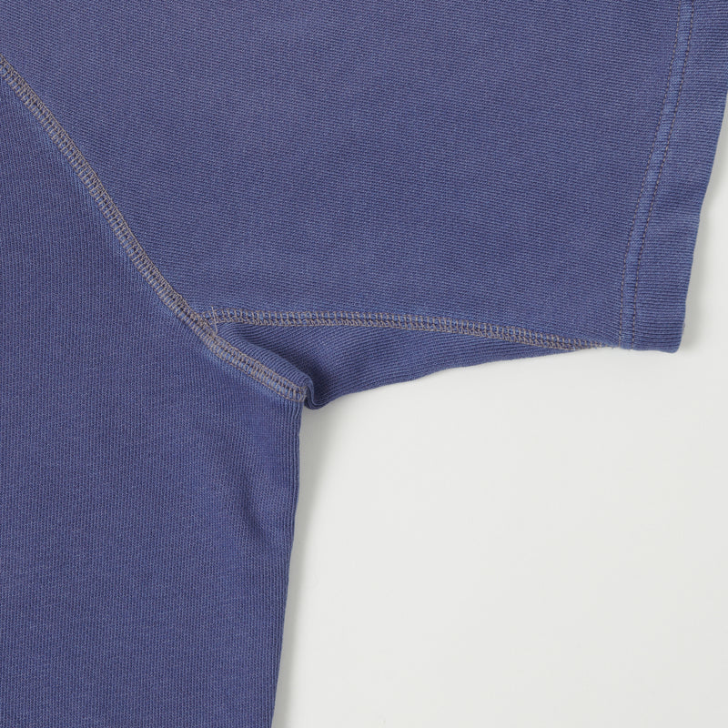 Merz b. Schwanen RGSW02 Short Sleeve Sweatshirt - Purple Blue
