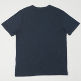 Merz b. Schwanen SCT04 Pima Slub Cotton Tee - Denim Blue