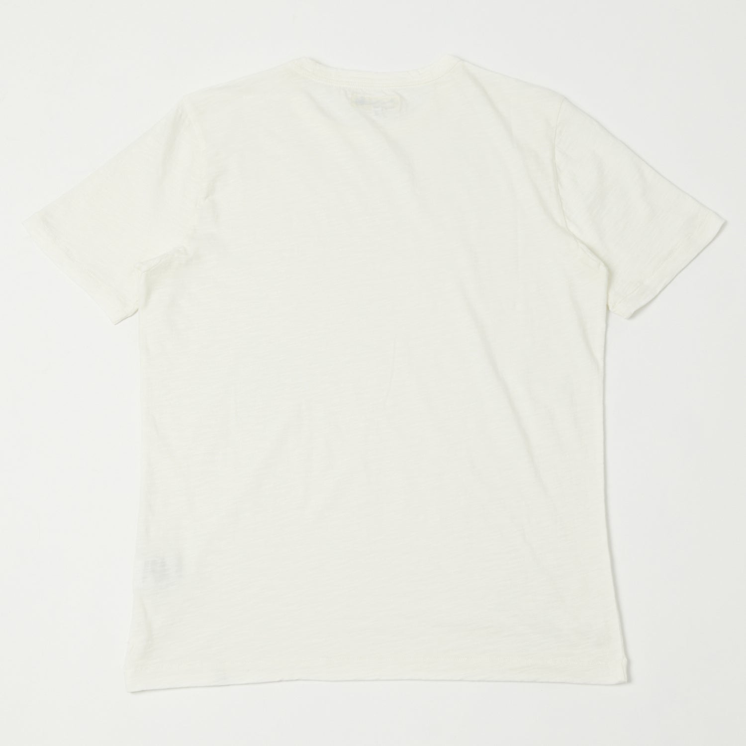 Merz b. Schwanen 'Good Basics' SCT04 Pima Slub Cotton Tee - White