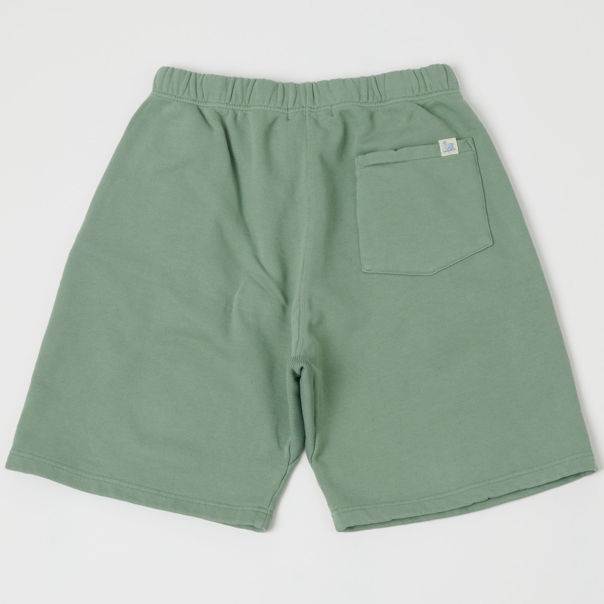 Merz b. Schwanen 'Good Basics' Relaxed Sweatshort - Light Army