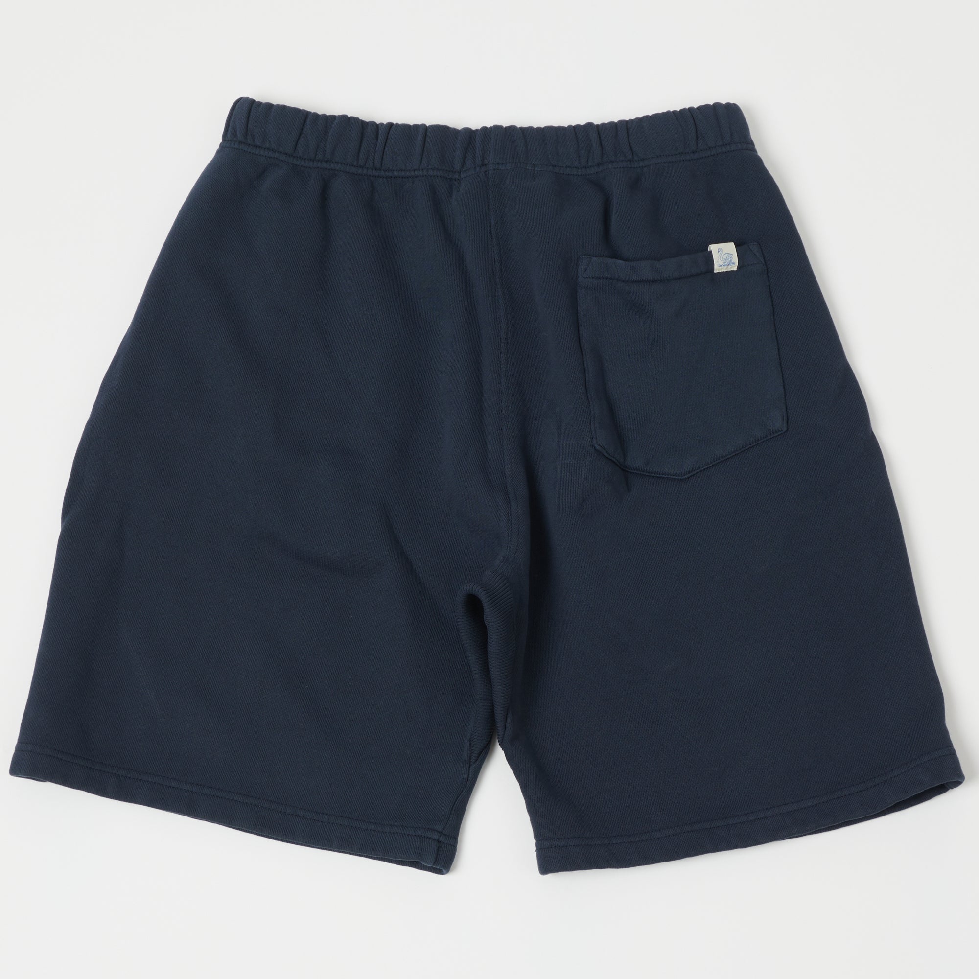 Merz b. Schwanen 'Good Basics' Relaxed Sweatshort - Denim Blue