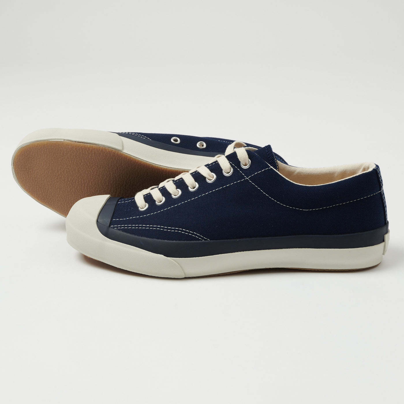 Moonstar 'Gym Court' Rubber Sole Canvas Sneaker - Navy