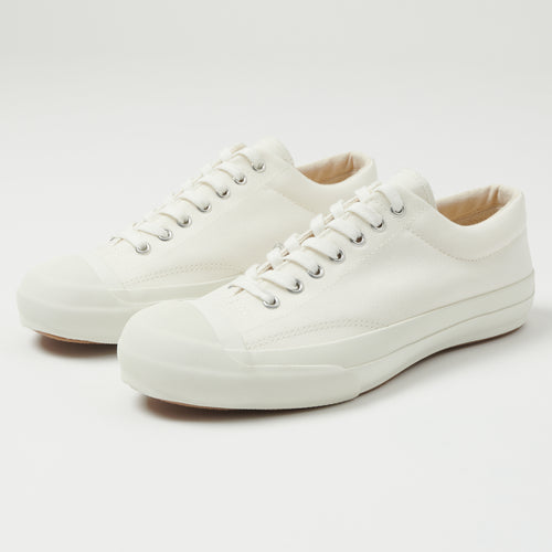 Moonstar Gym Court Canvas/Rubber Sneaker - White