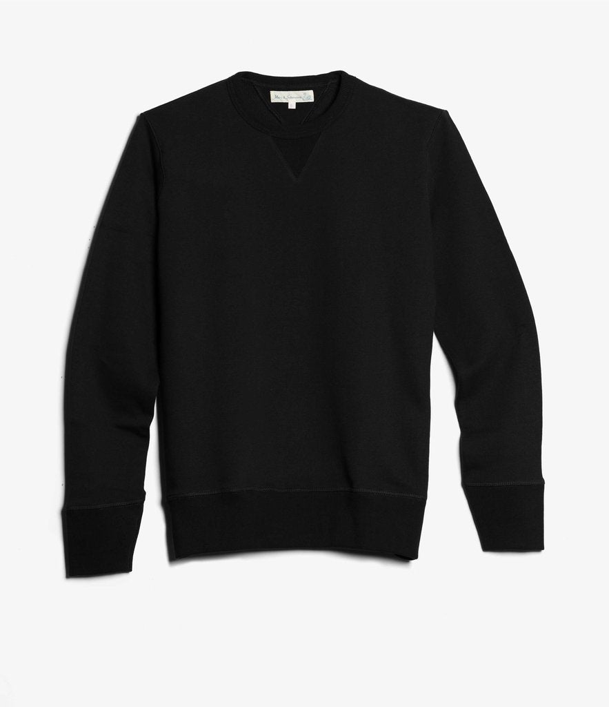 Merz b. Schwanen 346 Classic Sweatshirt - Deep Black