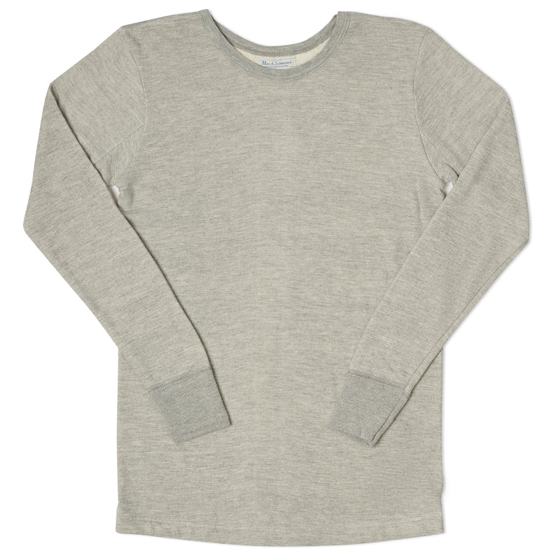 Merz b. Schwanen 412 Army Shirt - Grey Marl