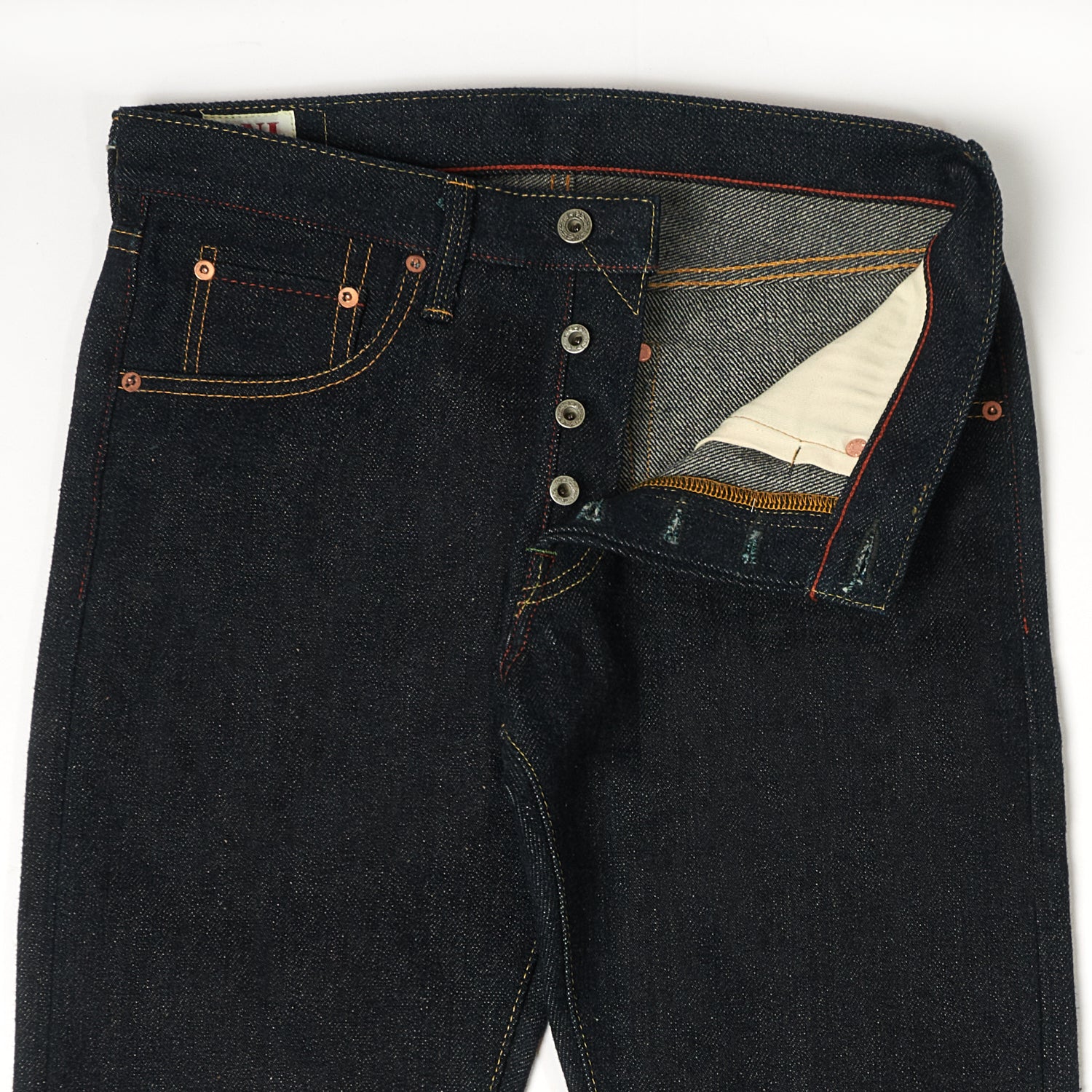 ONI Denim 507DGK 'Deep Green Cast' 20oz Slim Straight Jean - Raw