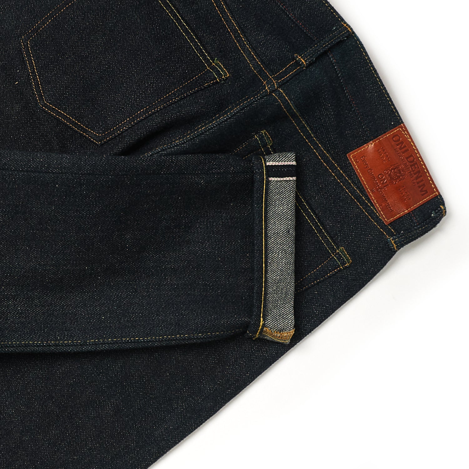 ONI Denim 507DGK 'Deep Green Cast' 20oz Slim Straight Jean - Raw