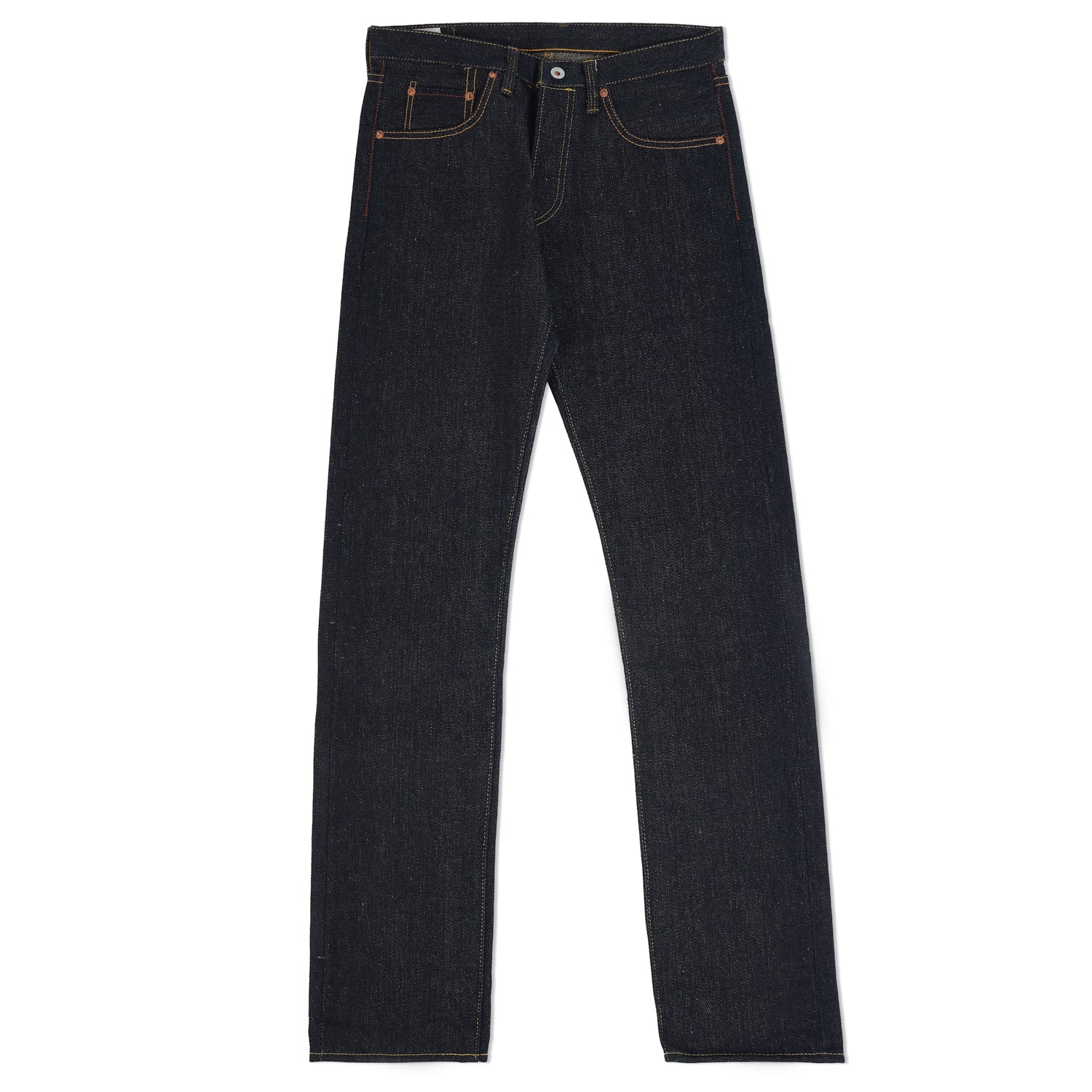 ONI Denim 546 22oz Natural Indigo Slim Straight Jeans - Raw