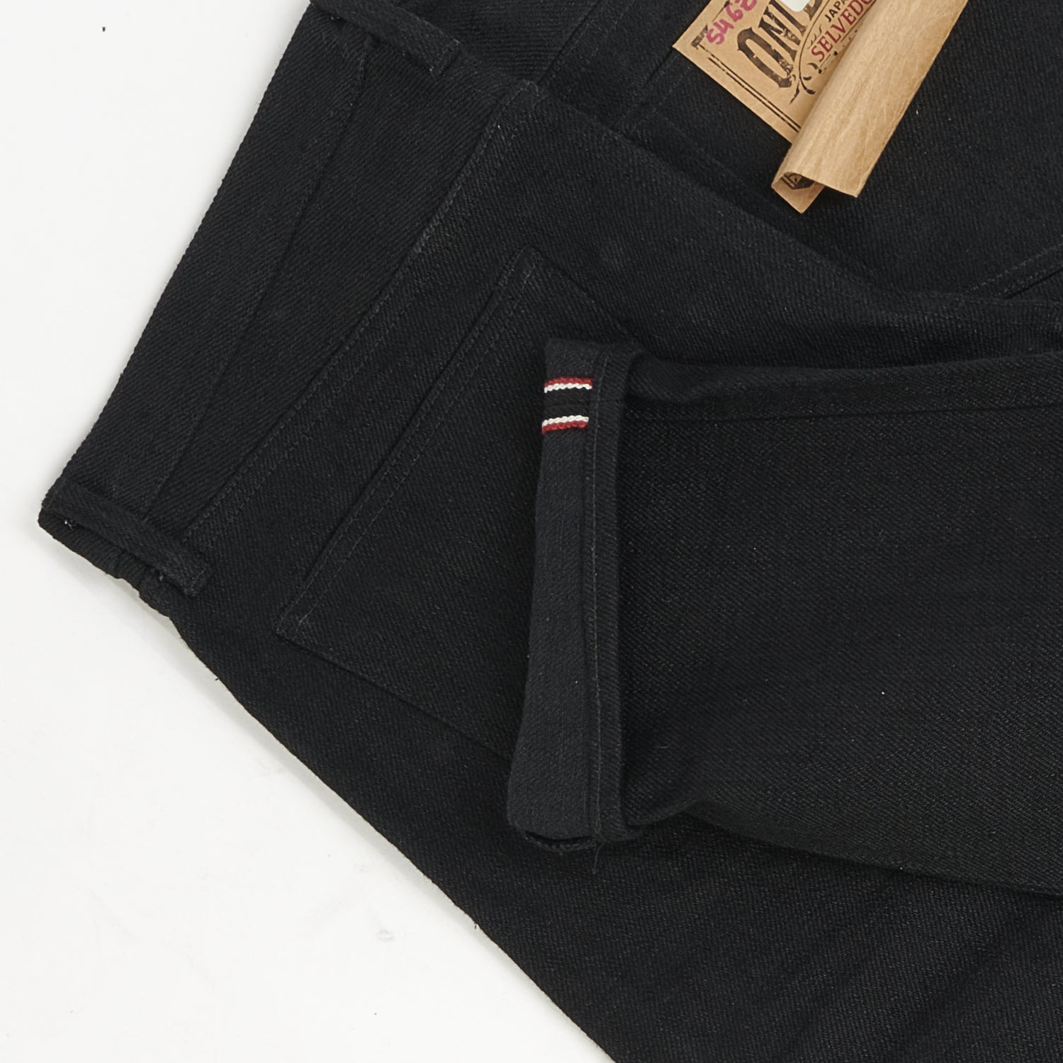 ONI Denim 546ZR-BK Secret Denim Regular Tapered Jean - Raw