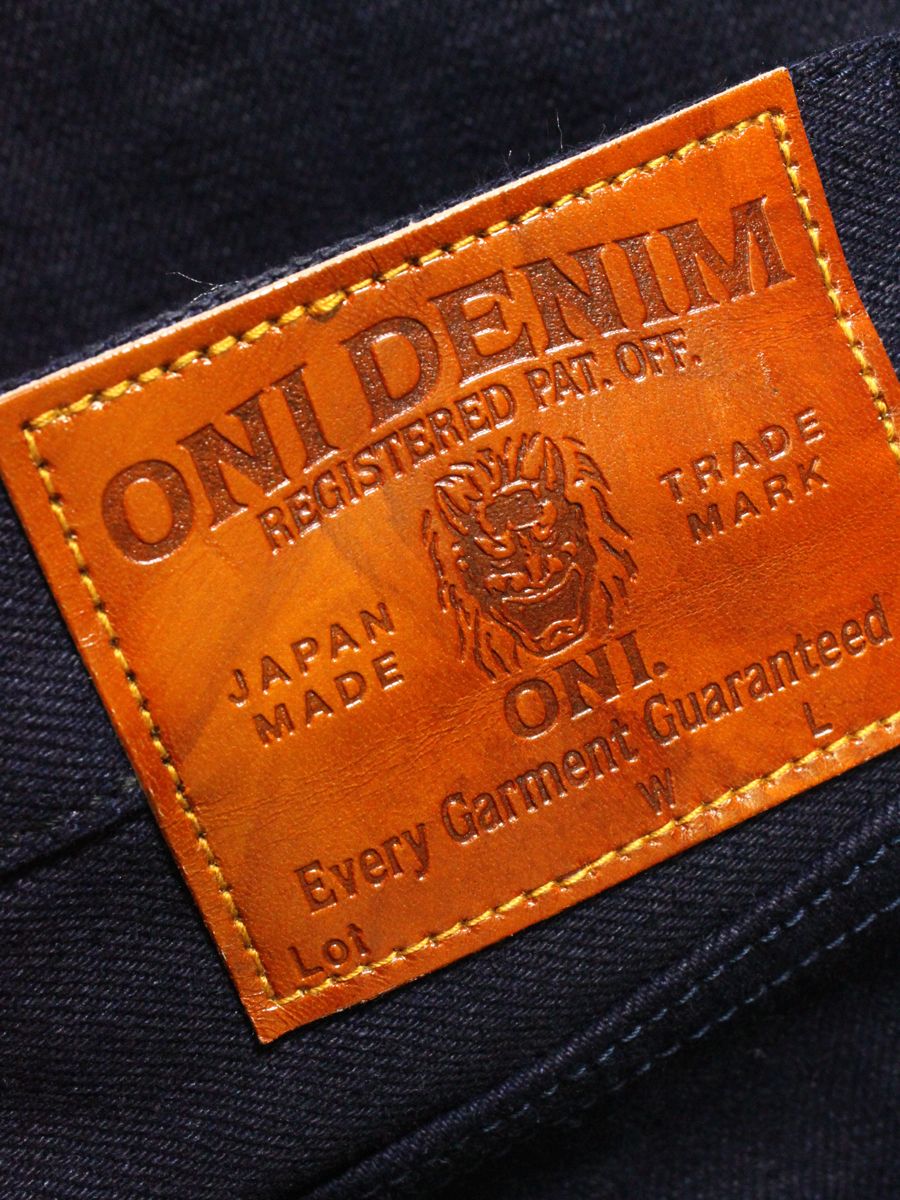 ONI Denim 602 17oz Deep Indigo Regular Tapered Jean - Raw