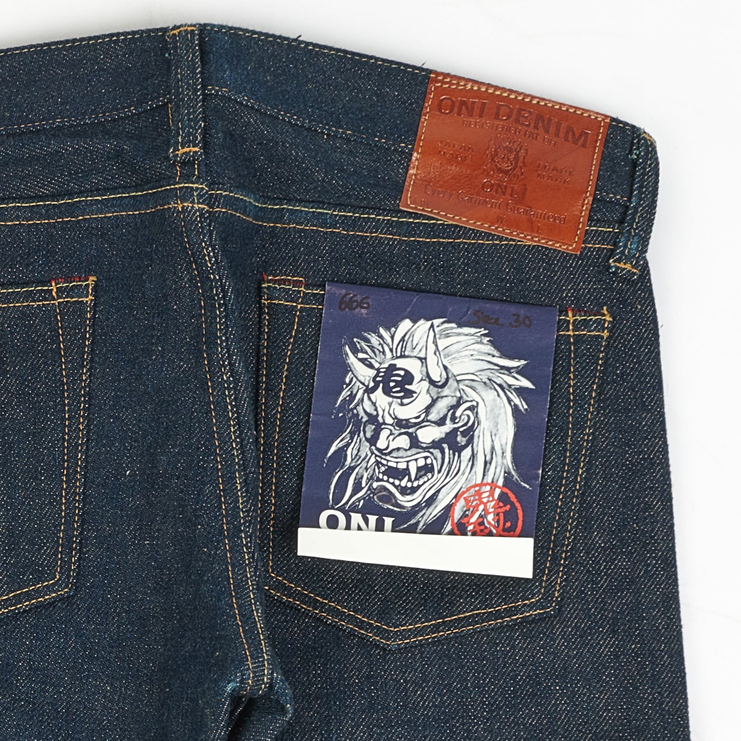 ONI Denim 666ZR Secret Denim 20oz Slim Tapered Jean - Raw