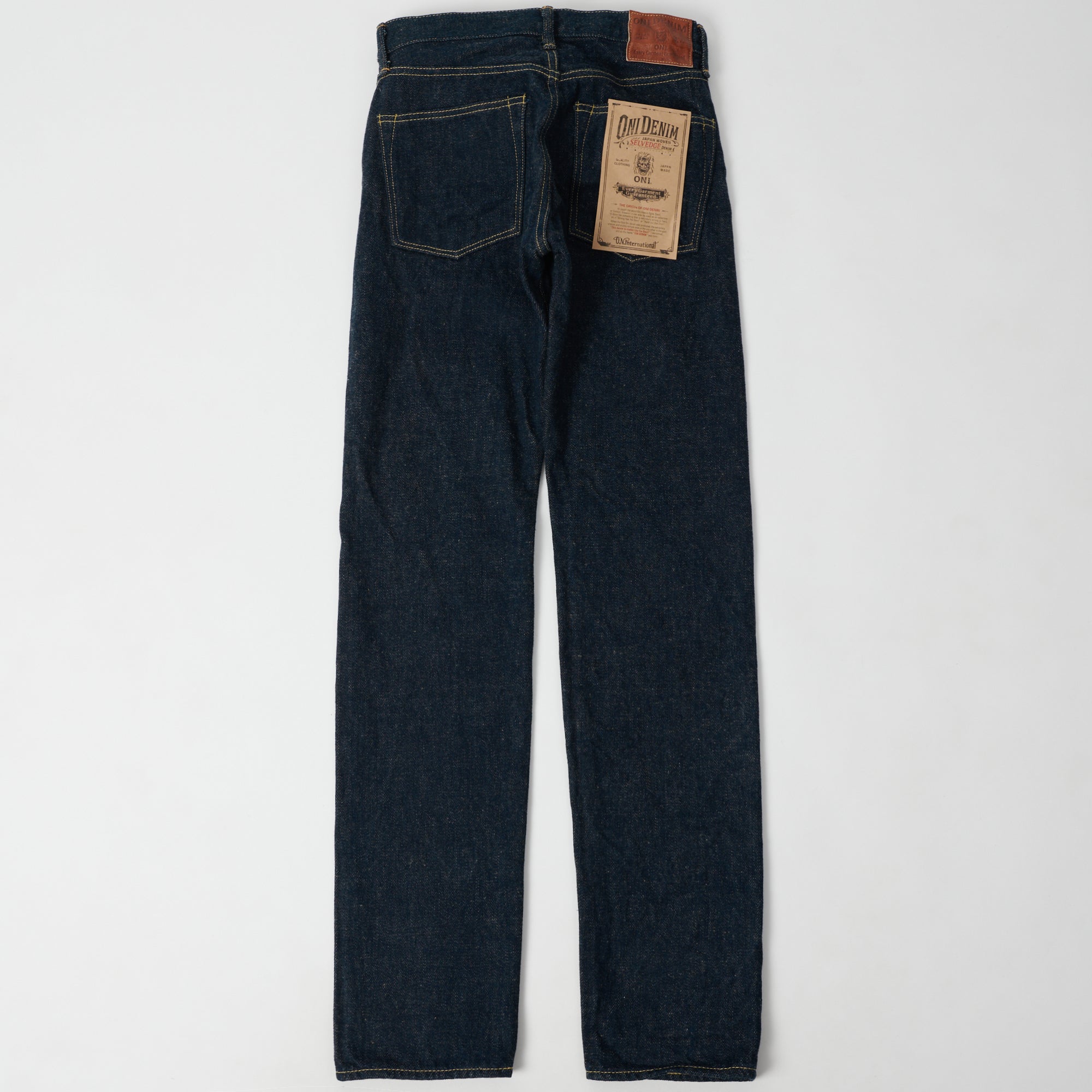 ONI Denim 246ZR 20oz 'Secret Denim' Relaxed Tapered Jean - One Wash