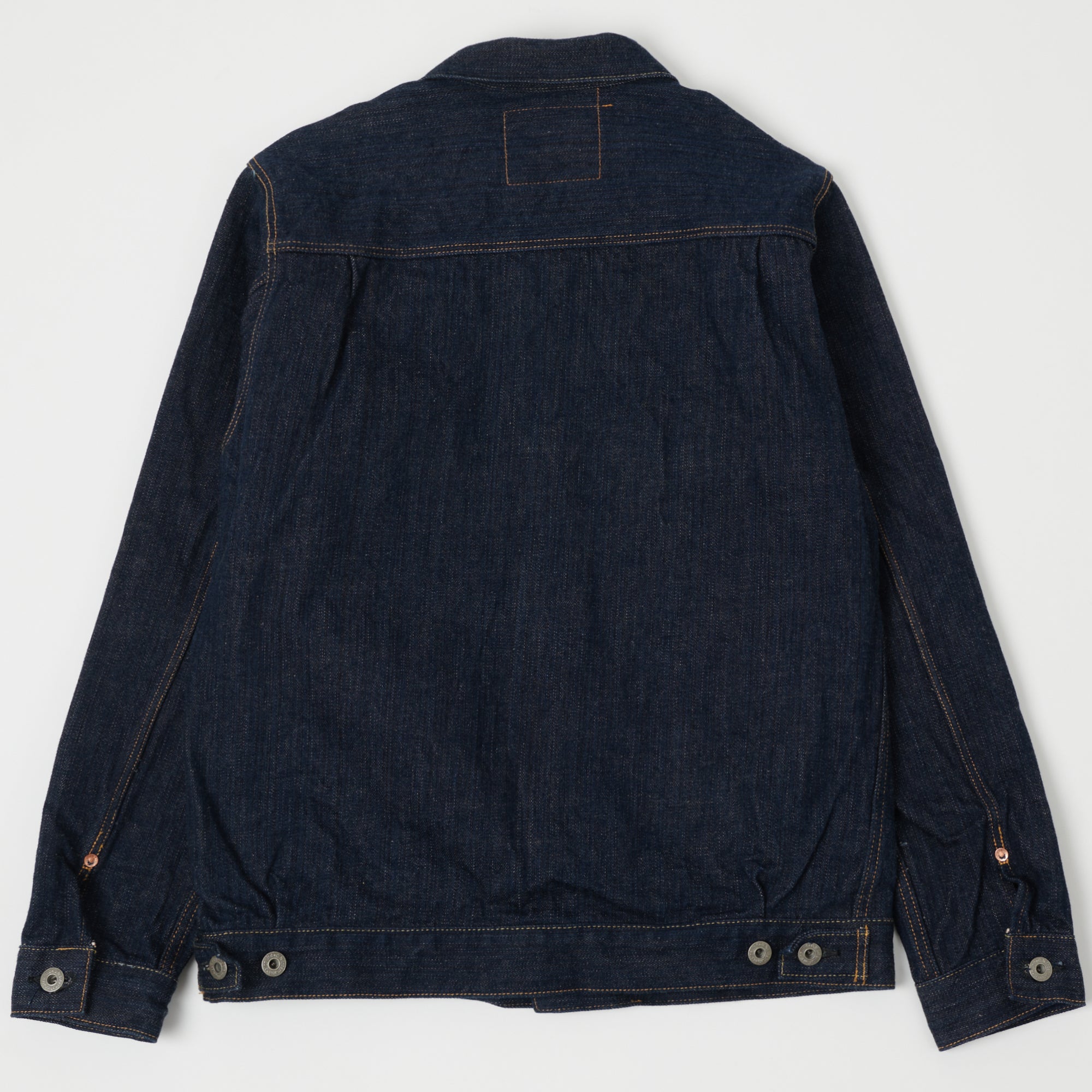 ONI Denim 02506P-SHM 'Kiwami' Semi Hand Made 16oz Type II Denim Jacket - Rinsed