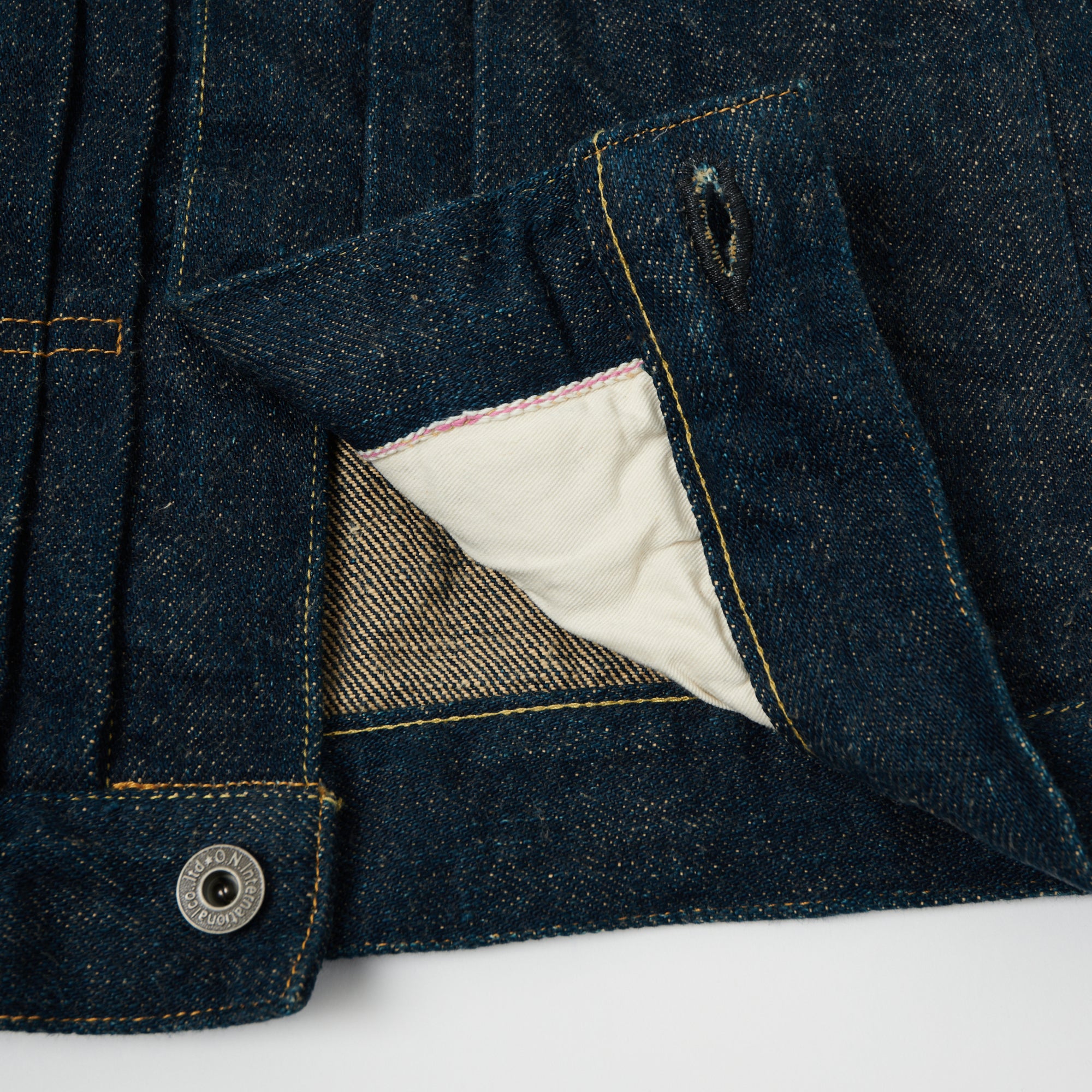 ONI Denim 02516P-ZR 'Secret Denim' Type II Denim Jacket - Rinsed