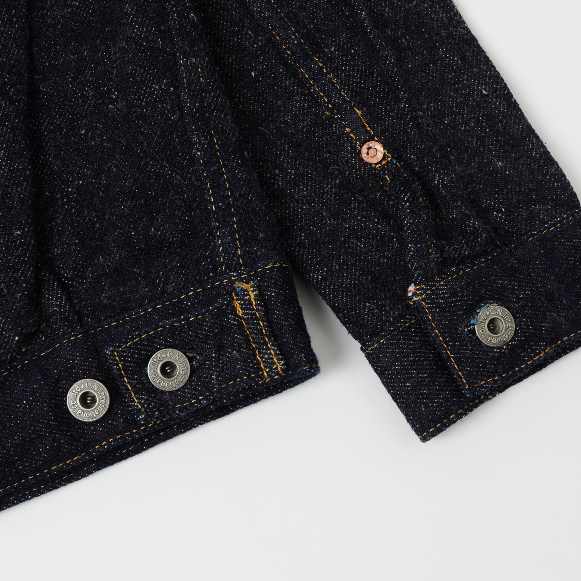 ONI Denim 02516P-DIZR 'Deep Indigo Secret Denim' 20oz. Type II Denim Jacket - Rinsed
