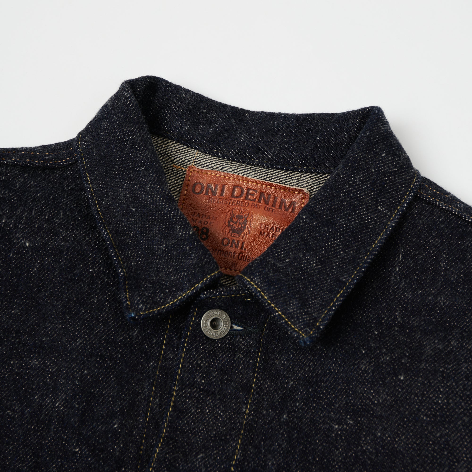 ONI Denim 02516P-DIZR 'Deep Indigo Secret Denim' 20oz. Type II Denim Jacket - Rinsed