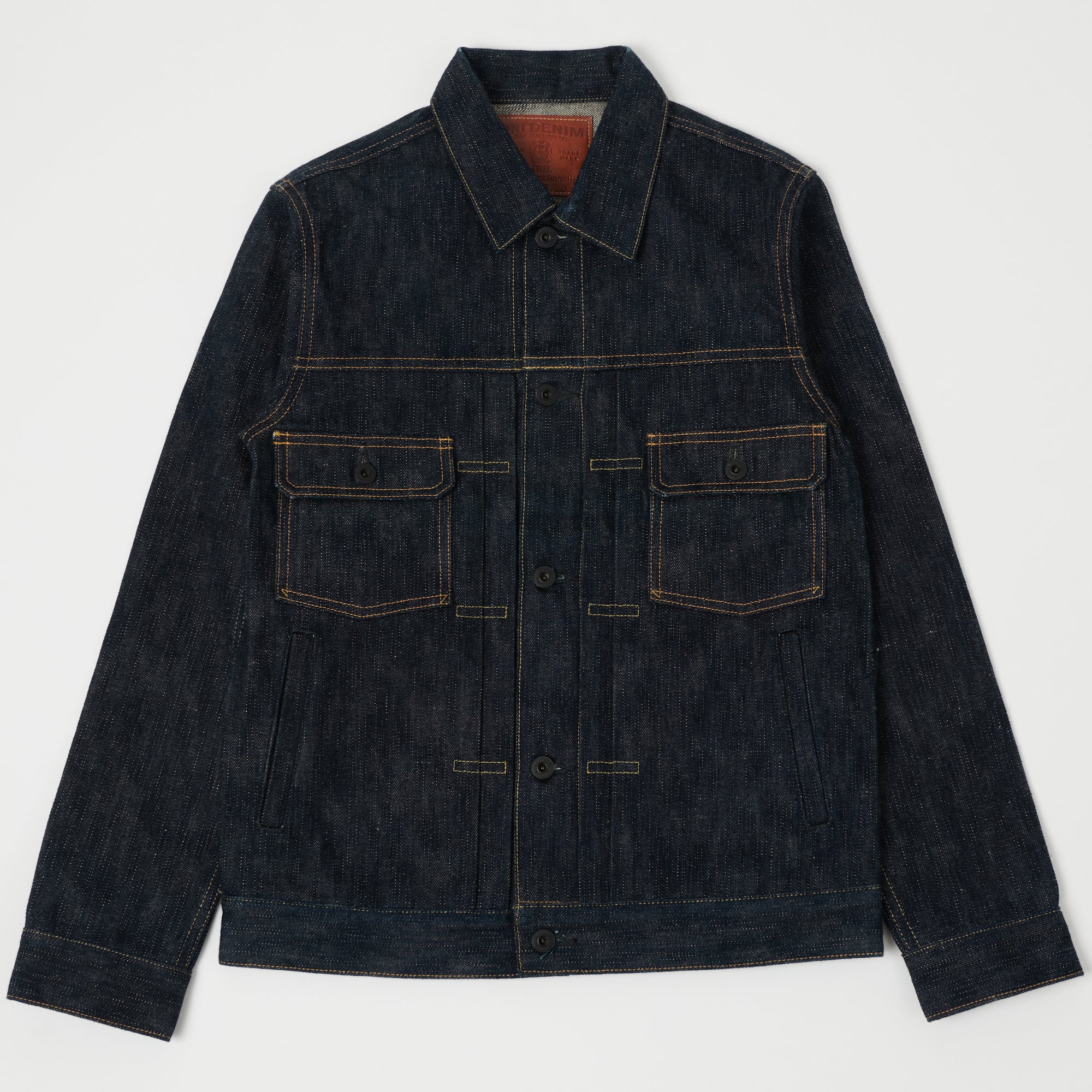 ONI Denim 02516P-GCKHN Green Cast Kihannen Type II Denim Jacket