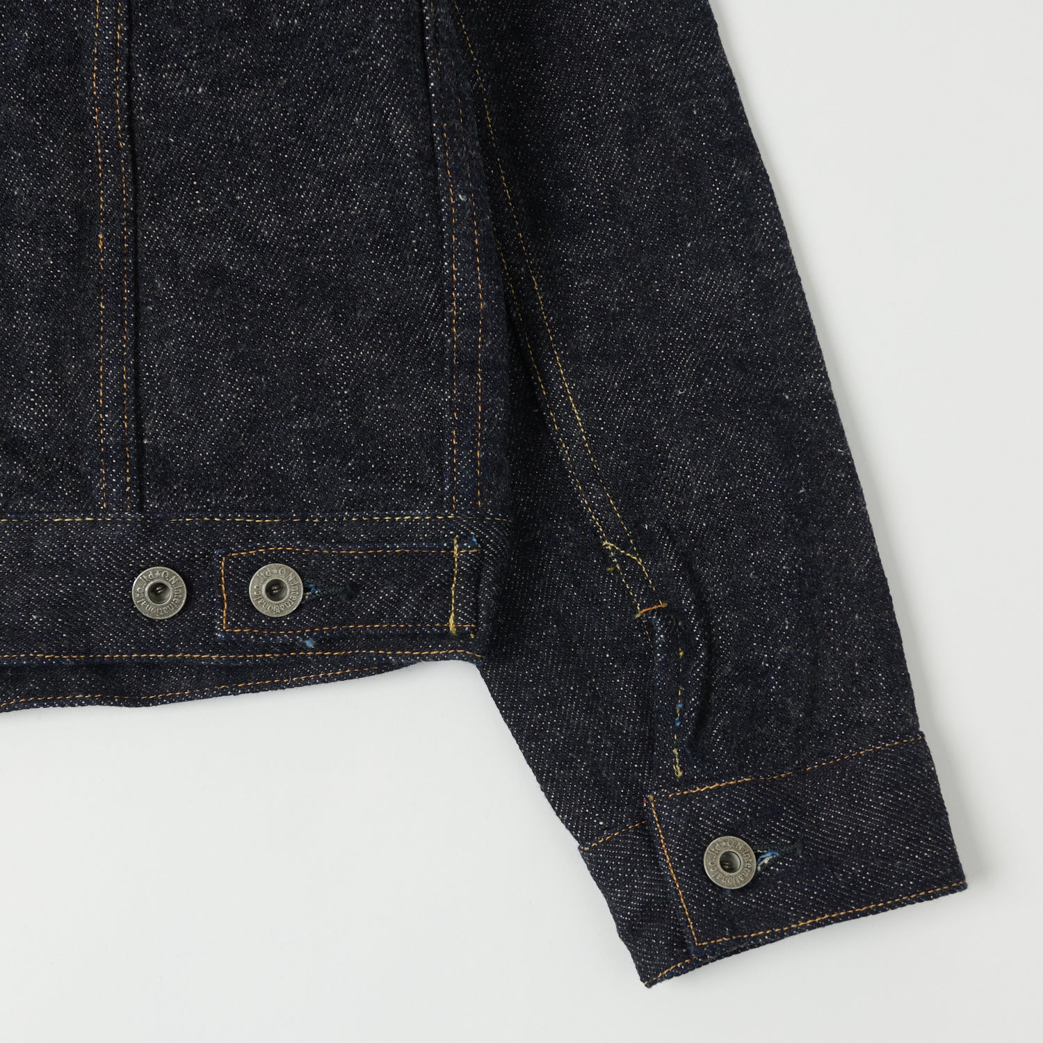 ONI Denim 02527P-DIZR 20oz 'Dark Indigo 'Secret Denim' Type-III Pocket Denim Jacket - One Wash