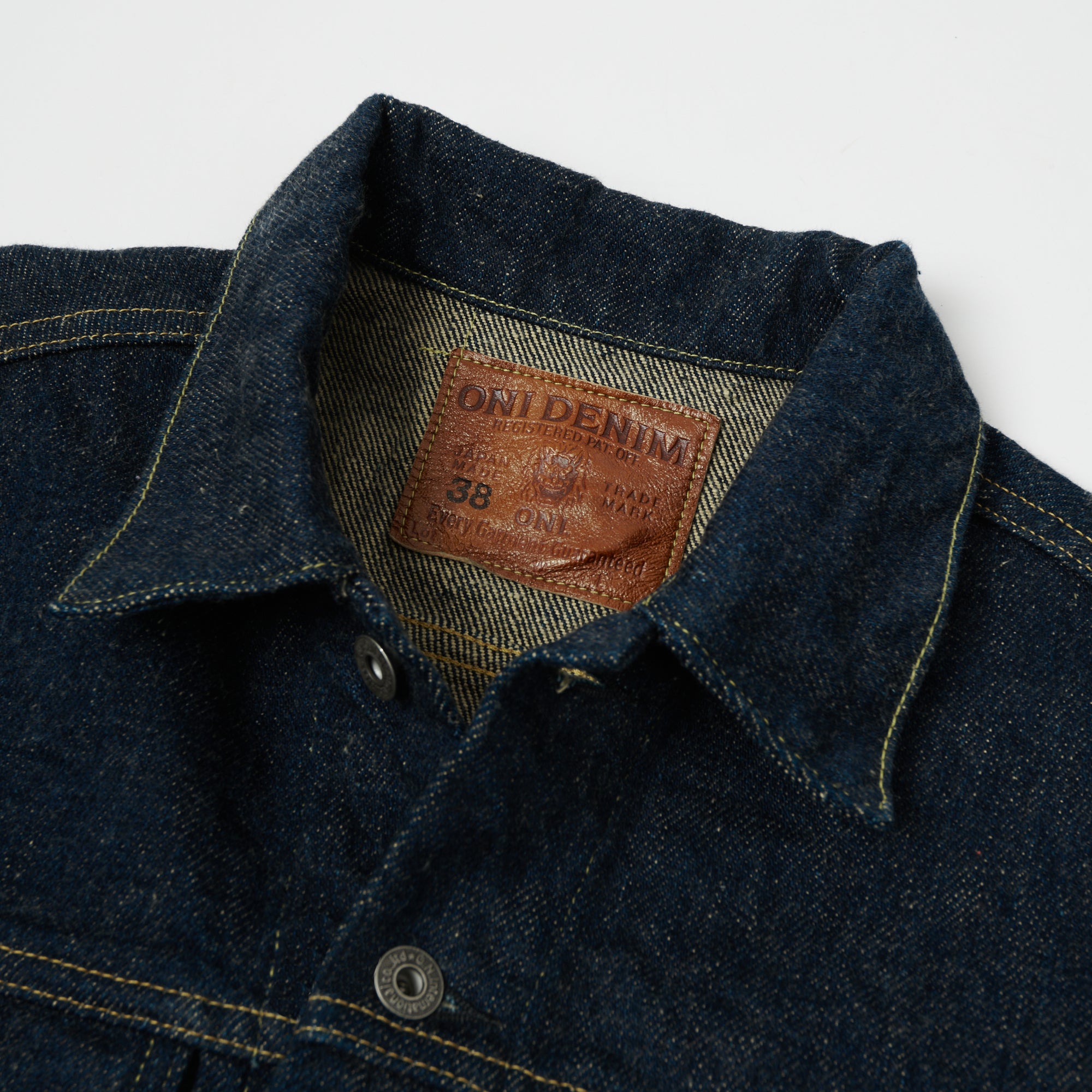 ONI 02527P-ZR 20oz Secret Denim Type III Pocket Denim Jacket - Rinsed ...